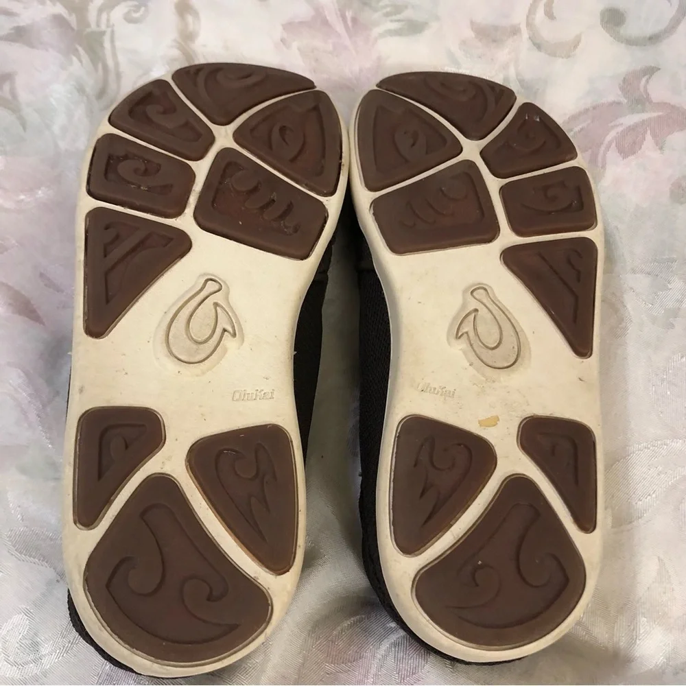 Olukai Nohea Mesh Loafer Dark Java/Brown size 9 - Picture 9 of 10